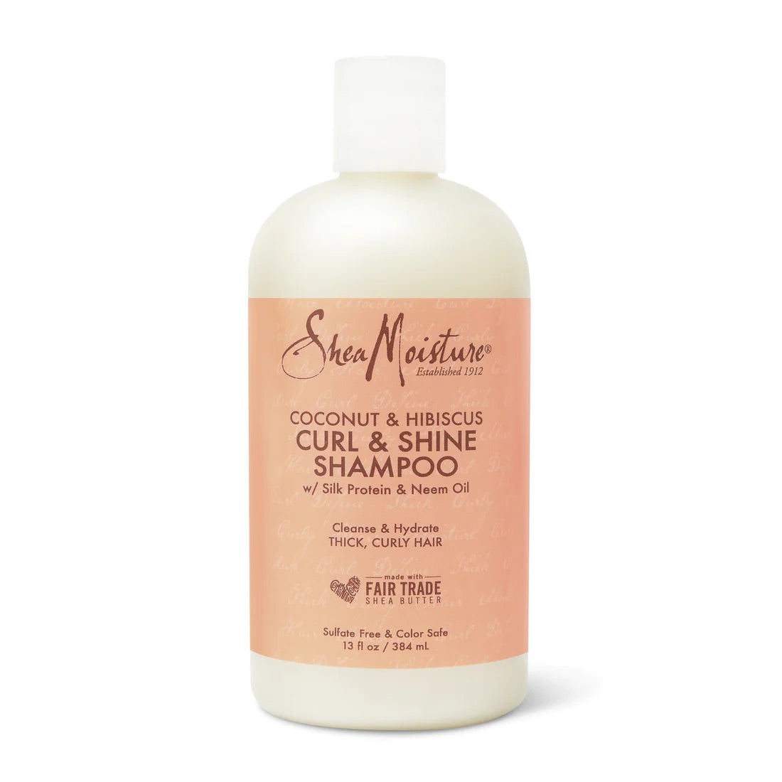 SheaMoisture Coconut & Hibiscus Curl & Shine Shampoo 13 Oz