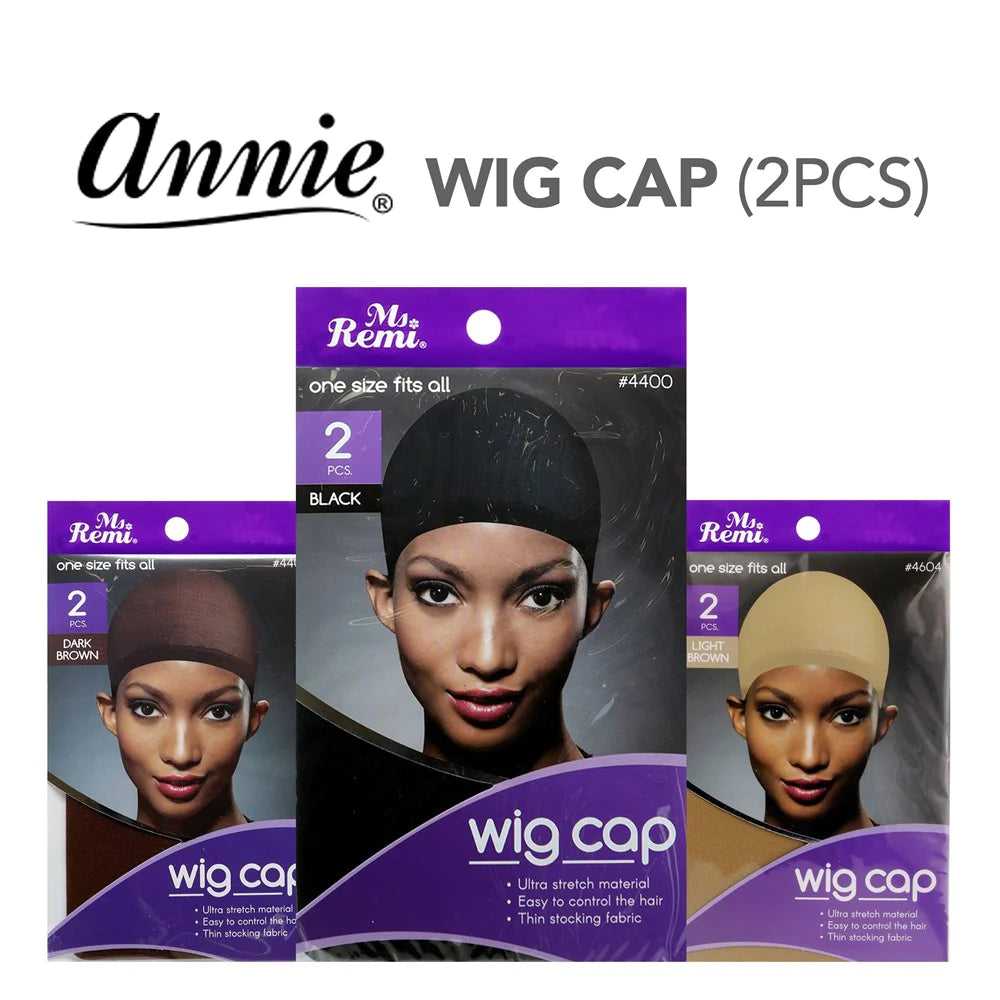 Annie Wig Cap (2pcs)
