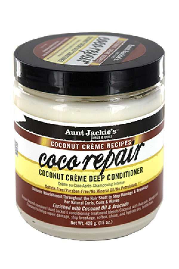 Aunt Jackie's Coco Repair Coconut Crème Deep Conditioner 15 Oz