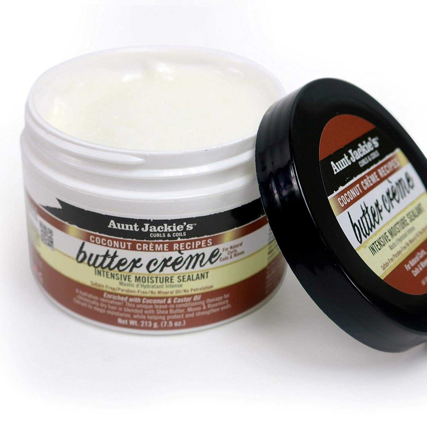 Aunt Jackie's Coconut Butter Crème Intensive Moisture Sealant 7.5 Oz