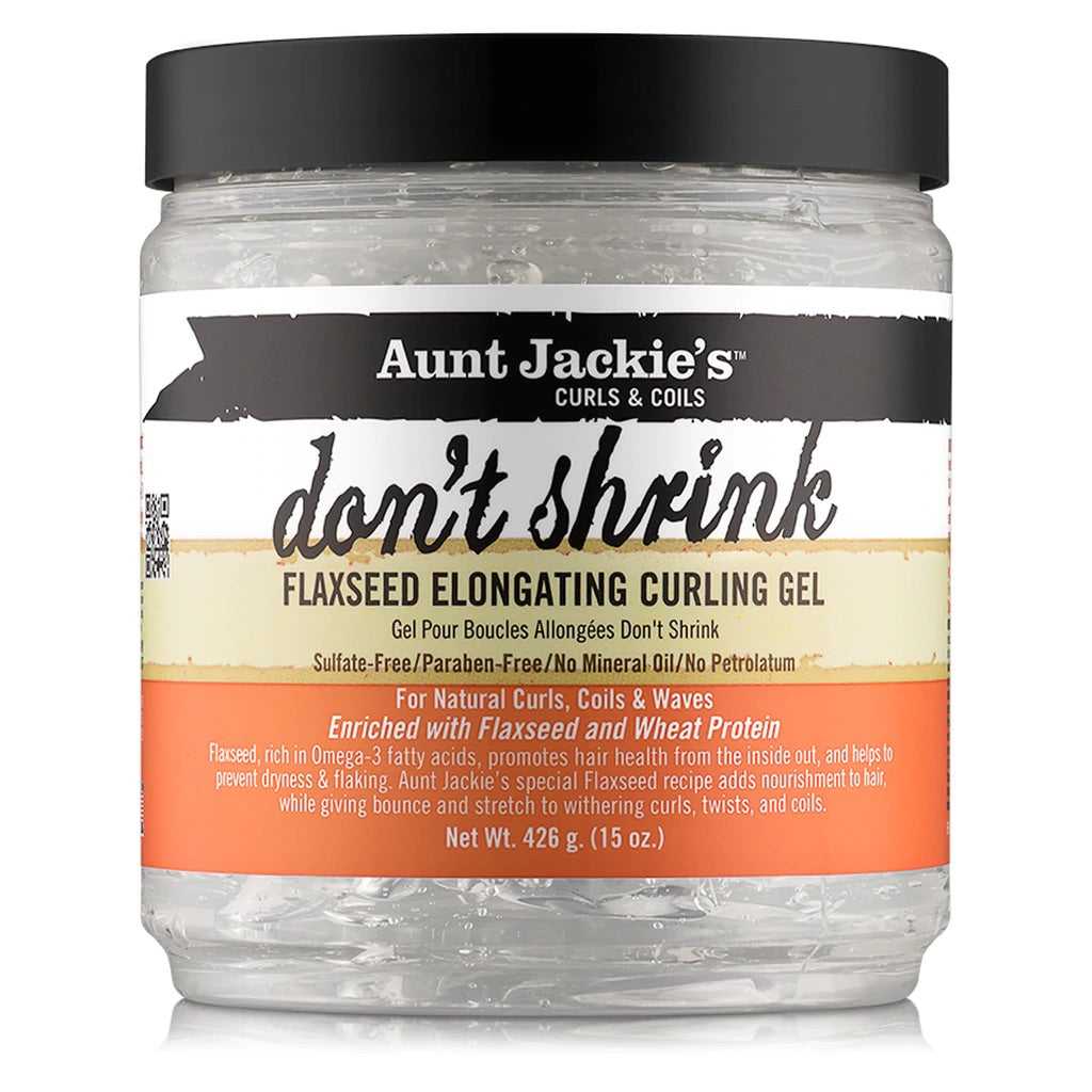 Aunt Jackie’s Don’t Shrink Flaxseed Elongating Curling Gel 15 Oz