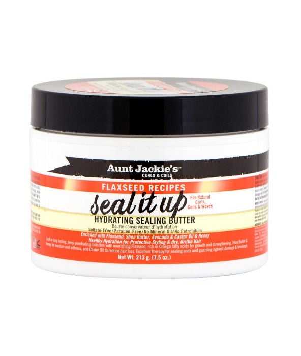 Aunt Jackie's Seal It Up Beurre d'étanchéité hydratant 7,5 oz