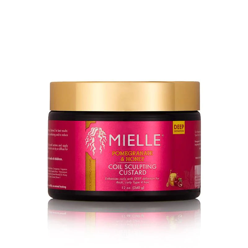 Mielle Pomegranate & Honey Coil Sculpting Custard 12 Oz