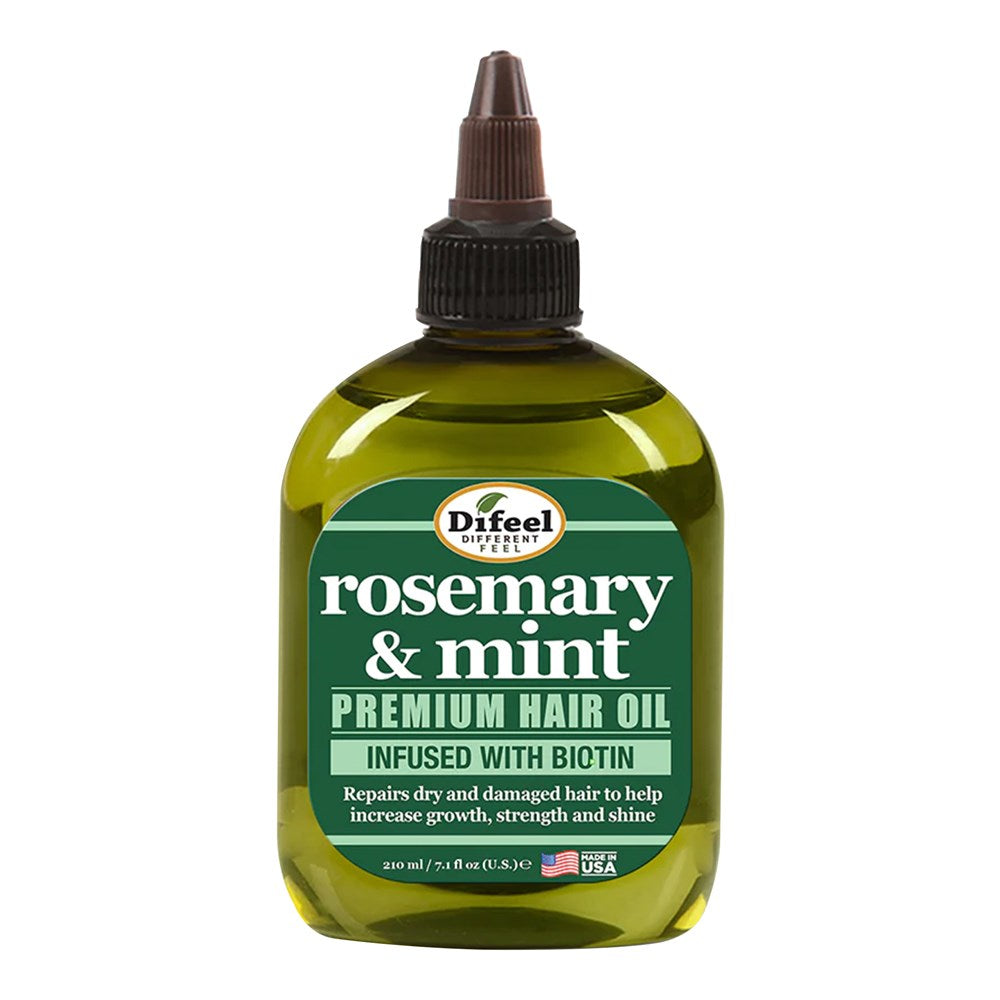 Difeel Premium 99% Natural Hair Oil - Rosemary & Mint