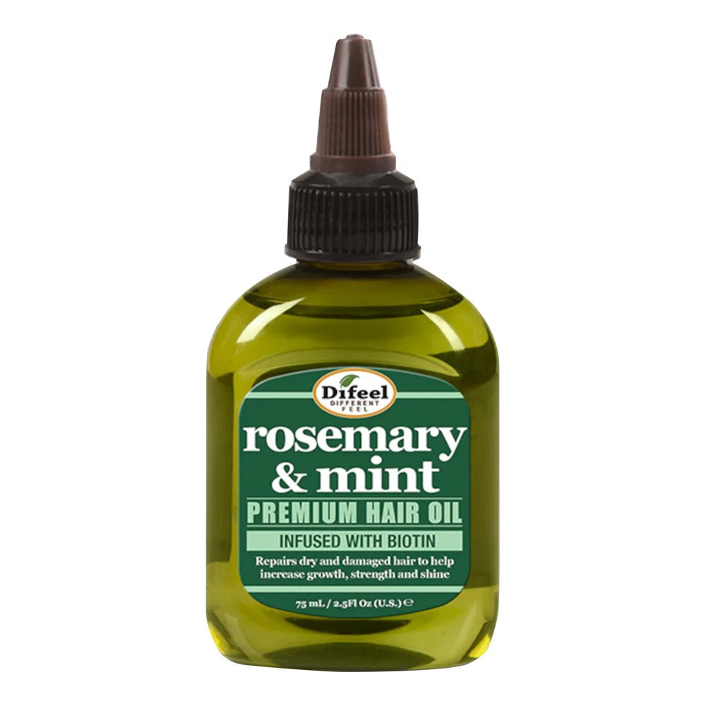 Difeel Premium 99% Natural Hair Oil - Rosemary & Mint