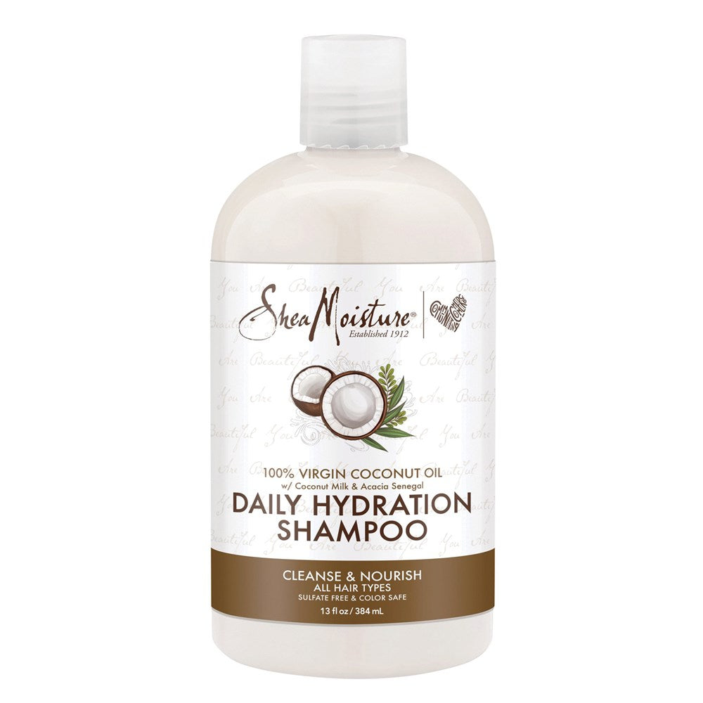 SheaMoisture 100% Virgin Coconut Oil Daily Hydration Shampoo 13 Fl Oz