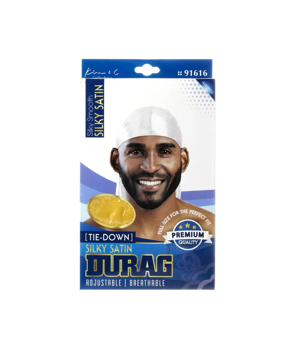 Kim & C Silky Satin Tie-Down Durag