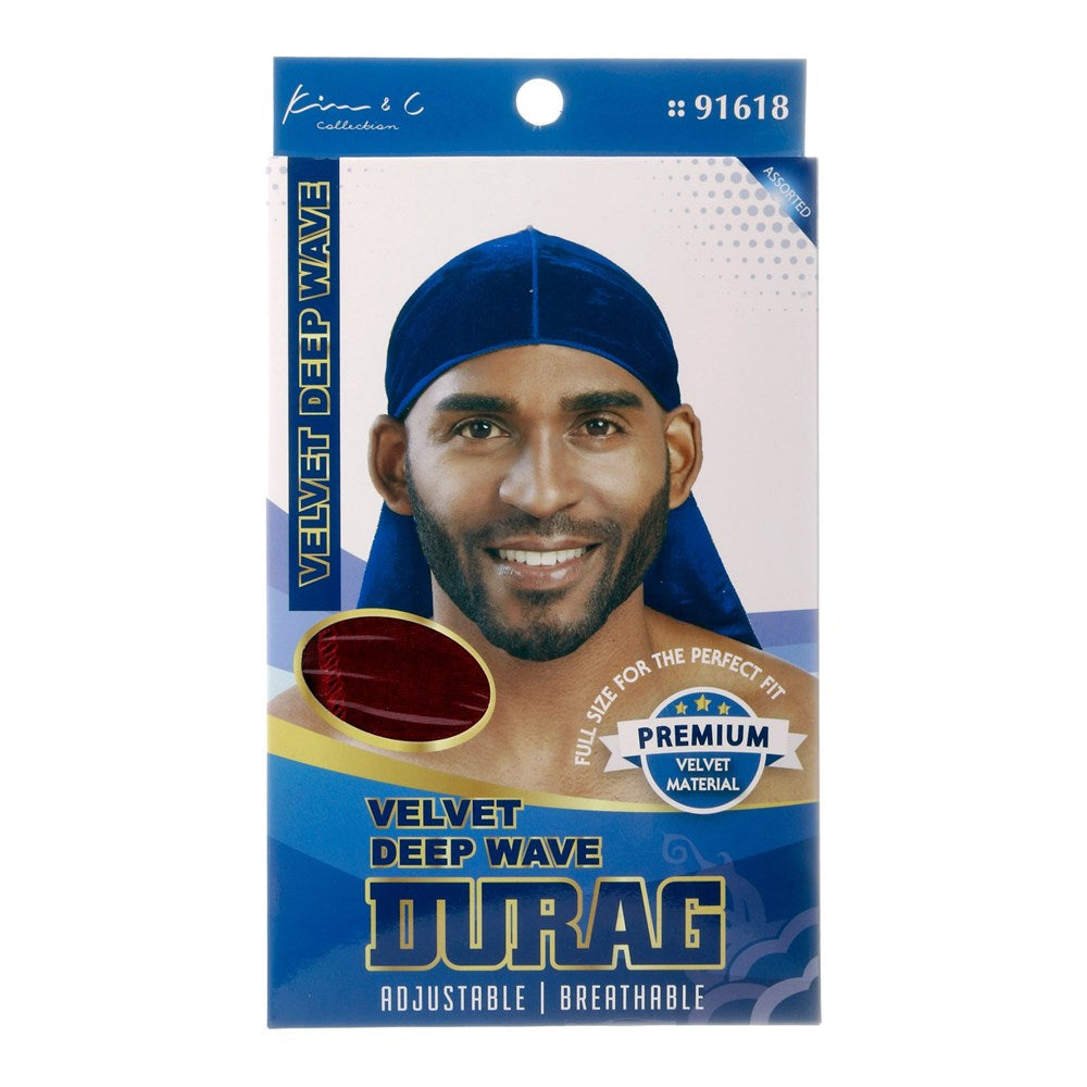 Kim & C Velvet Deep Wave Durag