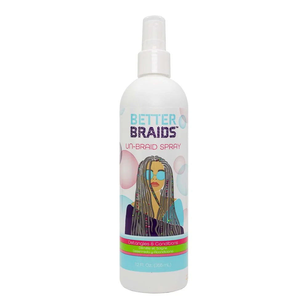 Better Braids Un-Braid Spray 12 Oz