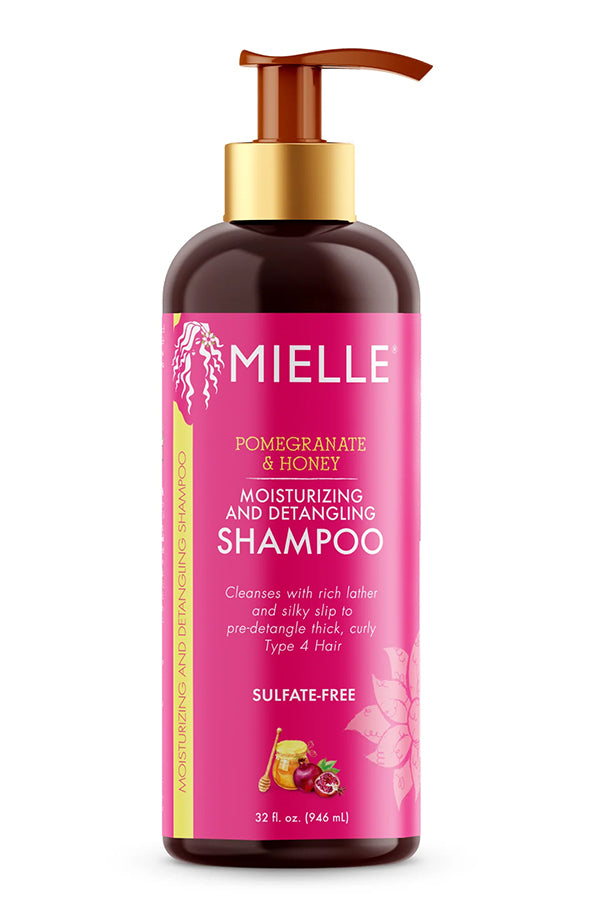 Mielle Pomegranate & Honey Moisturizing & Detangling Shampoo 12 Oz