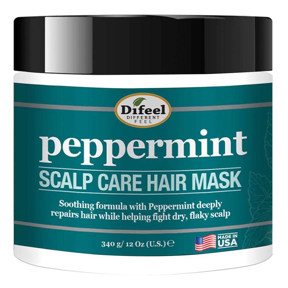 Difeel Peppermint Scalp Care Hair Mask 12 Oz