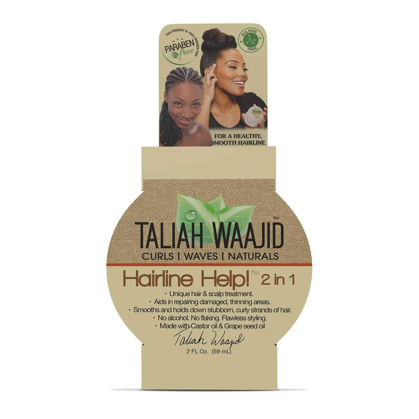 Taliah Waajid Curls, Waves & Naturals Hairline Help 2 Fl Oz