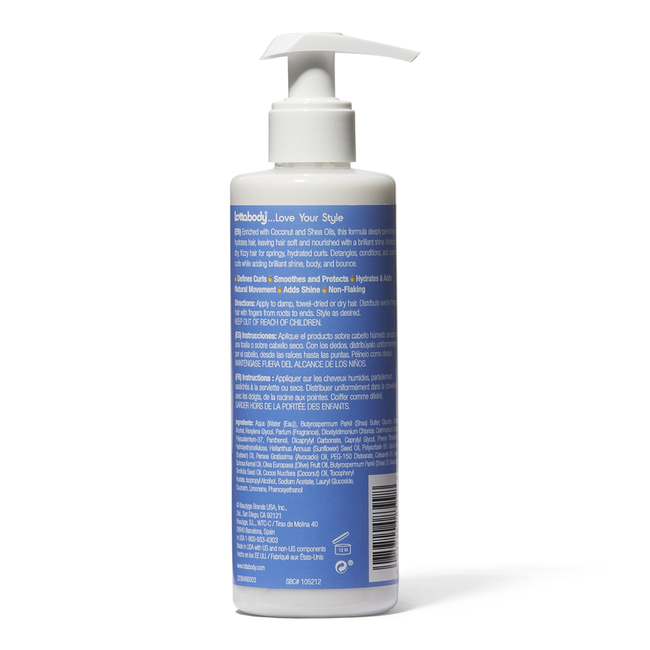 Lottabody with Coconut & Shea Oils Moisturize Me Curl & Style Milk 8 Fl Oz