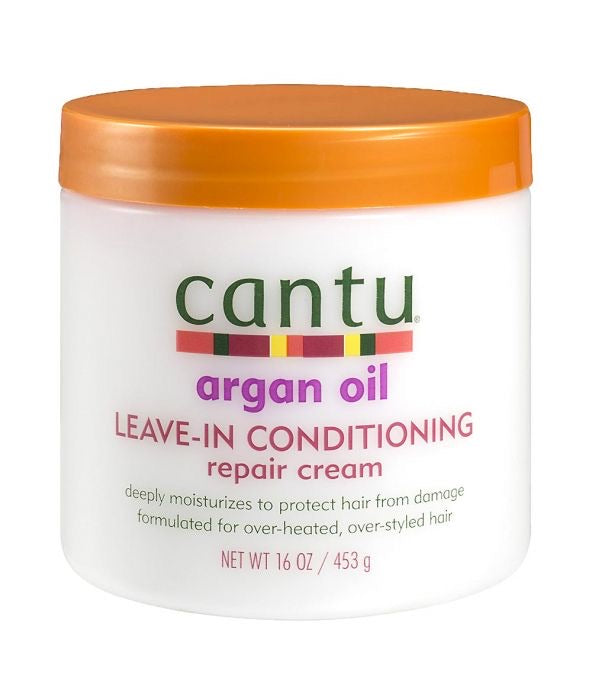 Cantu Argan Oil Leave-In Conditioning Repair Cream 16 Oz