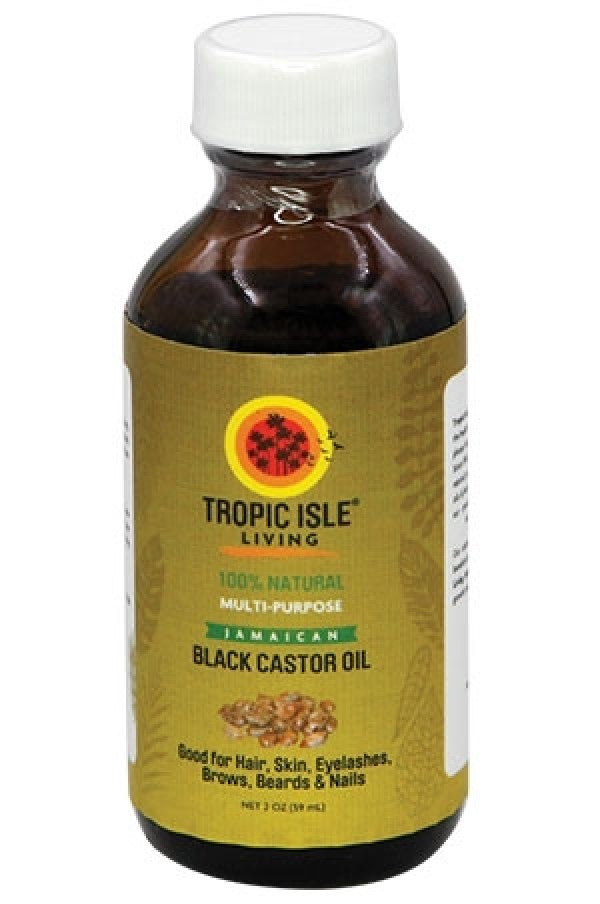 Tropic Isle Living Jamaican Black Castor Oil 2 Fl Oz