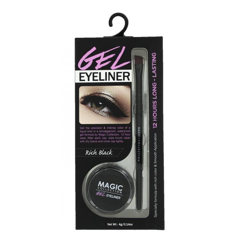 Magic Collection Gel Eyeliner (Rich Black) 0.14 Oz