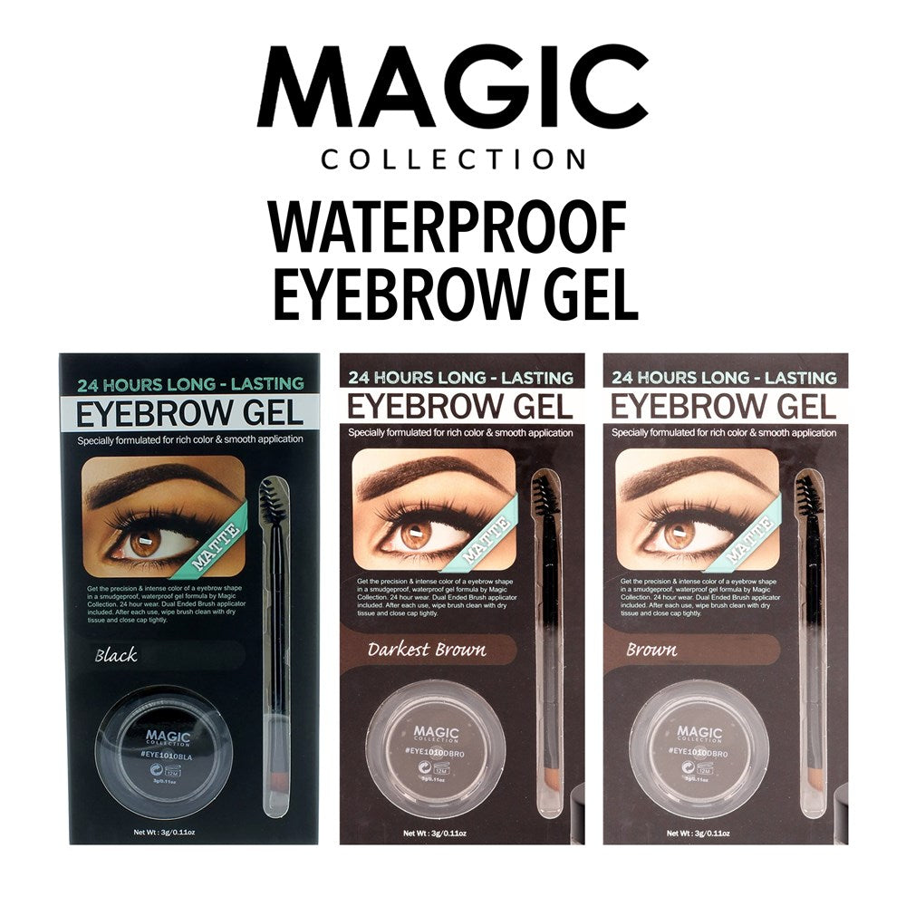 Magic Collection Waterproof Eyebrow Gel 0.11 Oz