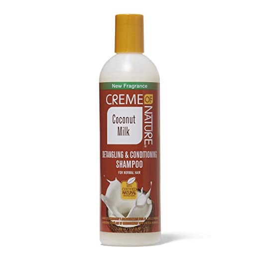 Creme of Nature Coconut Milk Detangling & Conditioning Shampoo 12 Fl Oz