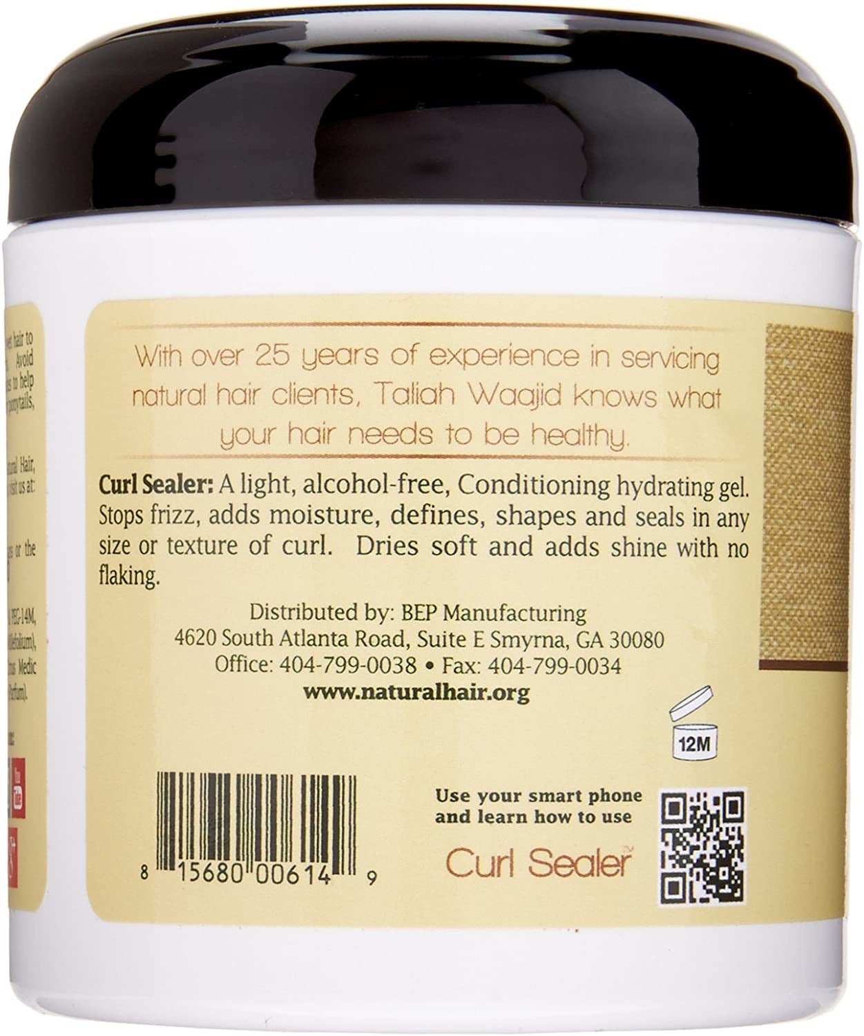 Taliah Waajid Curls, Waves, Naturals Curl Sealer 6 Fl Oz