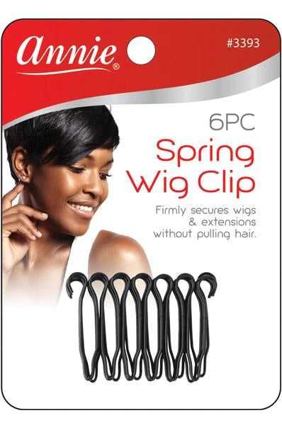 Annie 6 Pcs Spring Wig Clip