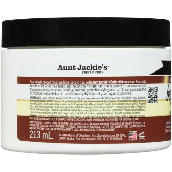 Aunt Jackie's Coconut Butter Crème Intensive Moisture Sealant 7.5 Oz