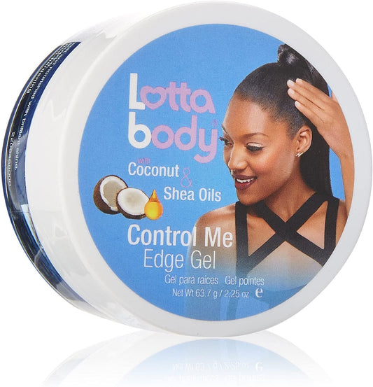  Lotta Body Coconut Shea Oils Control Me Edge Gel