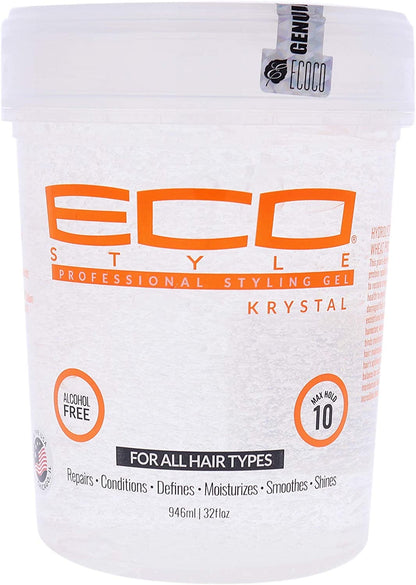 Eco Style Professional Styling Gel Krystal Max Hold